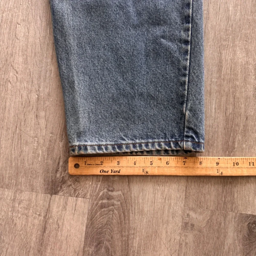 Tommy Hilfiger Vintage 90s Straight Leg Denim Jeans Medium Wash Mens 34x32